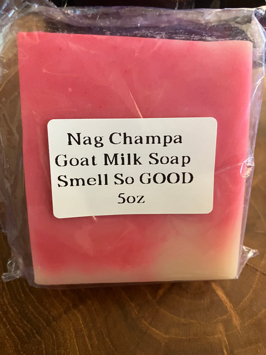Goat Milk Nag Champa Fragrance Soap