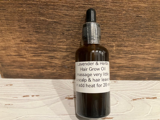 All Natural Oil and Butter, Lavender & Herbs for Hair